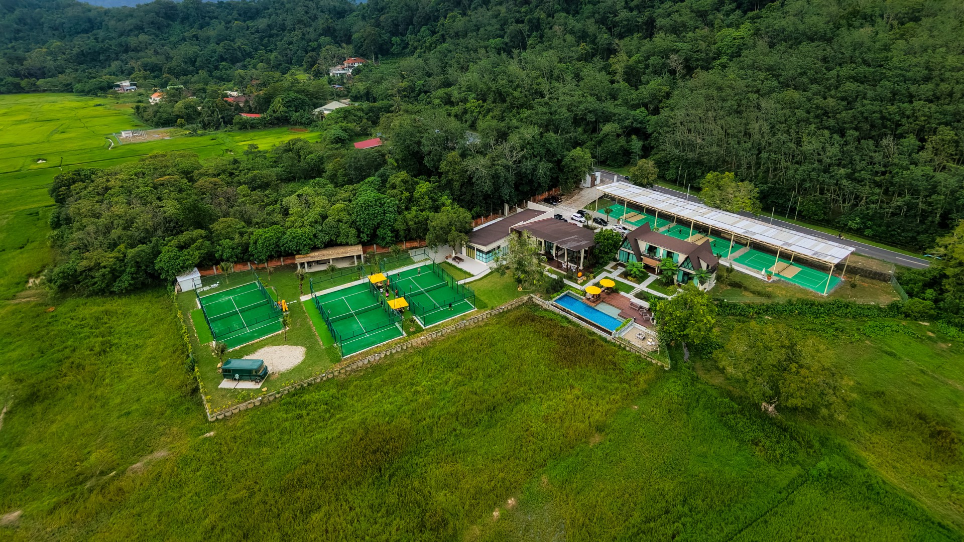 Aerial view of Padé Club & Resort, Langkawi